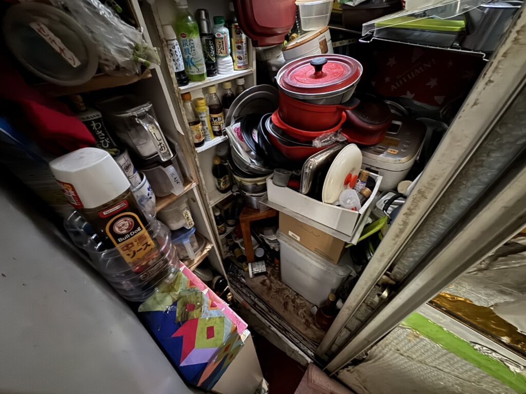 北海道由仁町5LDK以上二世帯住宅A様のゴミ屋敷片付け事例 Before