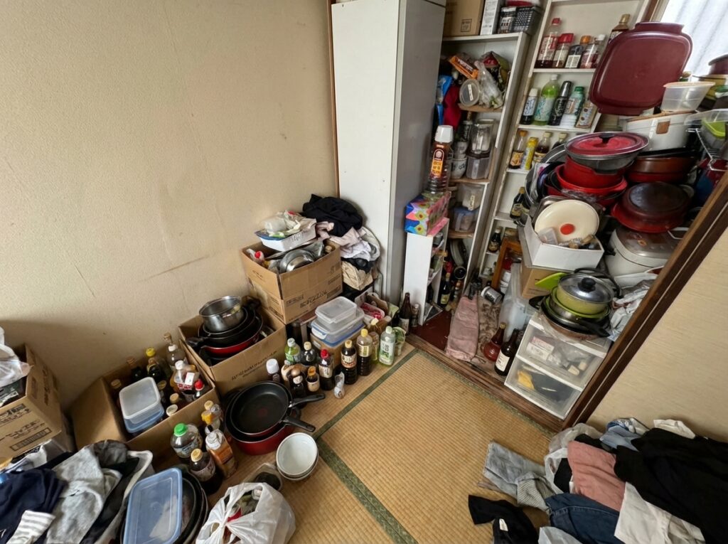 北海道栗山町5LDK以上戸建て（一軒家）A様のゴミ屋敷片付け事例 Before