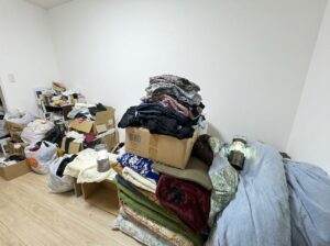 北海道妹背牛町4LDK二世帯住宅U様のゴミ屋敷片付け事例