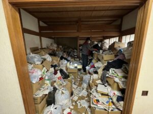 北海道鷹栖町4LDK戸建て（一軒家）Y様のゴミ屋敷片付け事例