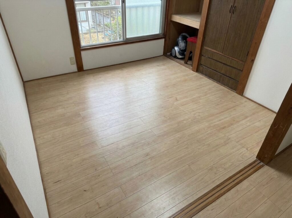 北海道上富良野町2DKマンションI様のゴミ屋敷片付け事例 After