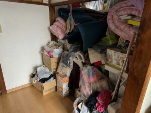 北海道南富良野町2DKアパートM様のゴミ屋敷片付け事例