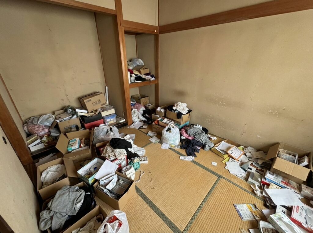 北海道剣淵町5LDK以上戸建て（一軒家）A様のゴミ屋敷片付け事例 Before