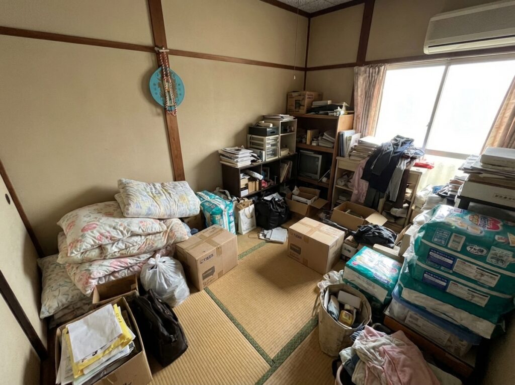 北海道美深町3LDK以上戸建て（一軒家）K様のゴミ屋敷片付け事例 Before