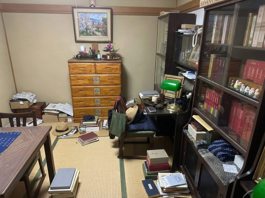 北海道苫前町2DKマンションS様のゴミ屋敷片付け事例 Before