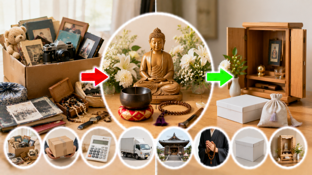 遺品供養とは？依頼方法や費用を詳しく解説