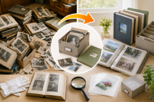 遺品整理で写真やアルバムを整理する方法とは