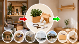 生前整理で神棚を処分する際の注意点