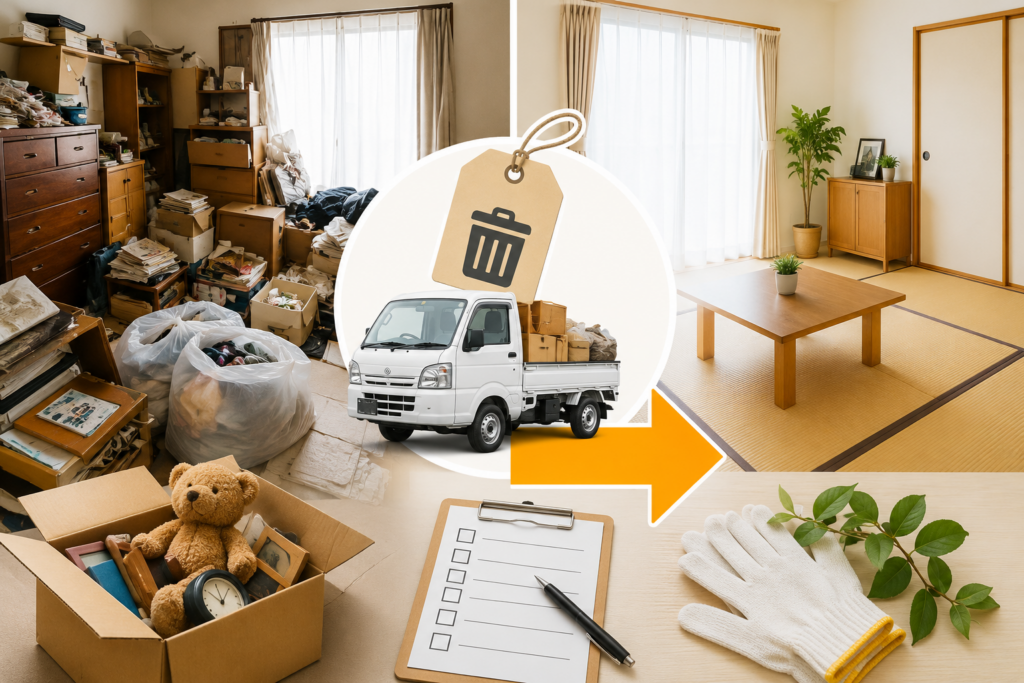 遺品整理で不要品を処分する方法と注意点を解説