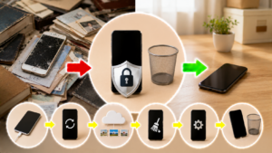 遺品整理でスマホを処分する前にやるべきこと
