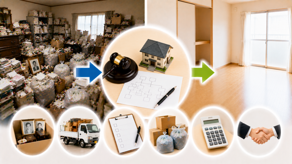 相続放棄する場合の遺品整理はどうすればいい？