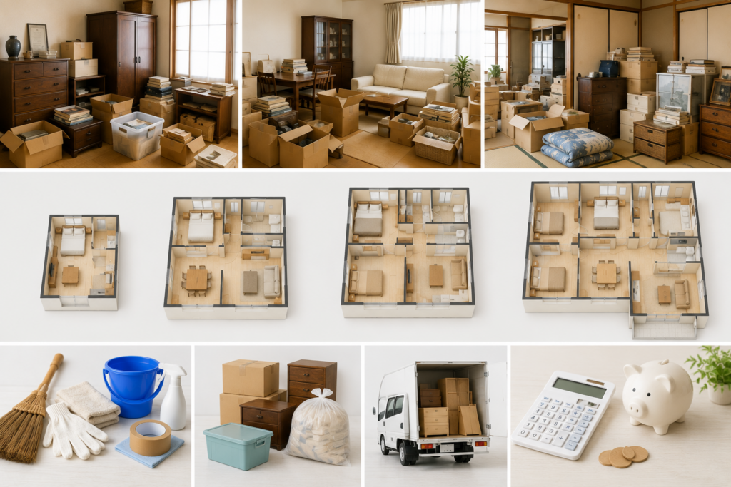 遺品整理の相場を徹底解説｜間取り・作業別の料金目安