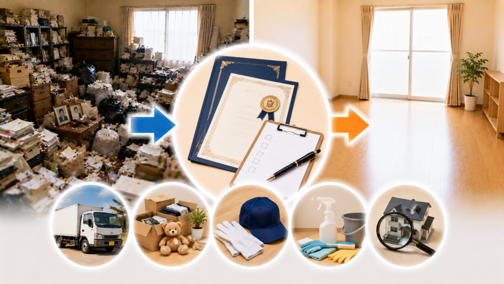 遺品整理に必要な資格とは？業界資格を解説