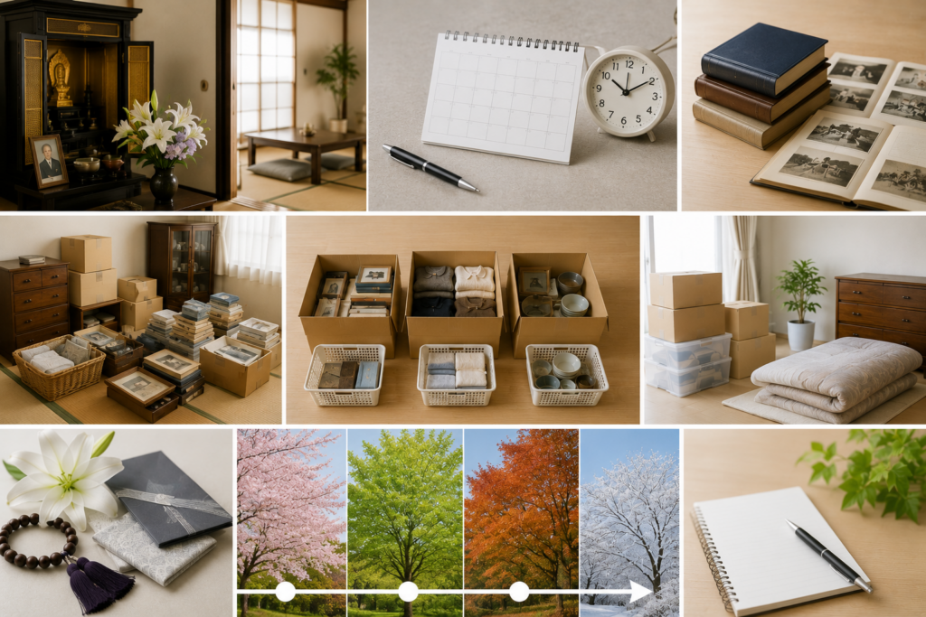 遺品整理はいつから始めるべき？最適なタイミングを解説