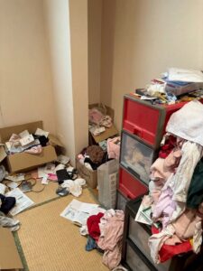 ゴミ屋敷片付け｜兵庫県加西市4LDKアパートＩ.Ｙ様の作業事例