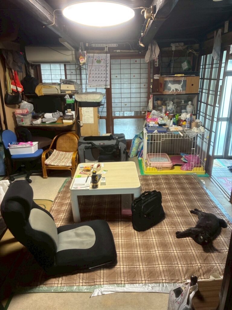 特殊清掃｜奈良県大淀町2DK戸建て（一軒家）Ｏ.Ｙ様の作業事例 Before