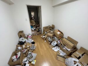 ゴミ屋敷片付け｜山口県宇部市1LDKアパートＭ.Ｔ様の作業事例