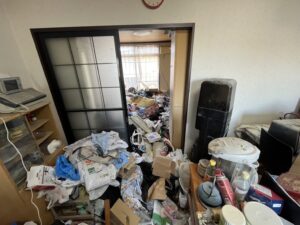 ゴミ屋敷片付け｜石川県小松市1K戸建て（一軒家）Ｋ.Ｍ様の作業事例