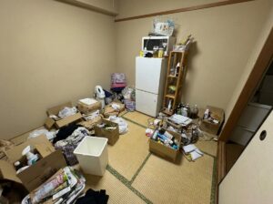 ゴミ屋敷片付け｜鳥取県米子市4DKアパートＹ.Ｓ様の作業事例