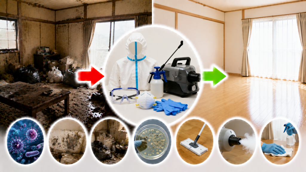 特殊清掃で感染症対策が必要な理由を解説
