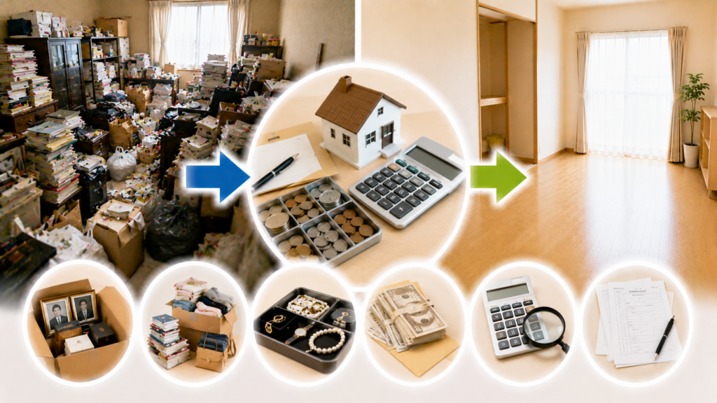 遺品整理と相続税の関係｜注意点を解説