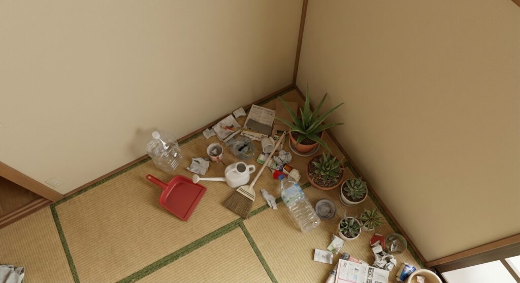 北海道中頓別町4LDK戸建て（一軒家）U様のゴミ屋敷片付け事例 Before