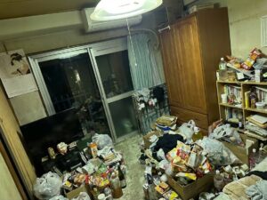 北海道西興部村4LDK二世帯住宅K様のゴミ屋敷片付け事例