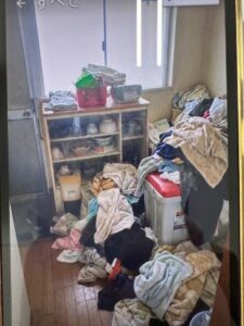 北海道厚真町2LDKアパートN様のゴミ屋敷片付け事例