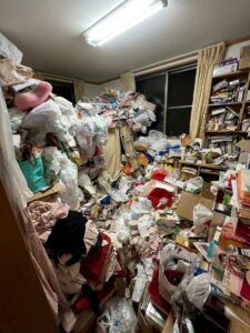 北海道猿払村1RマンションI様のゴミ屋敷片付け事例