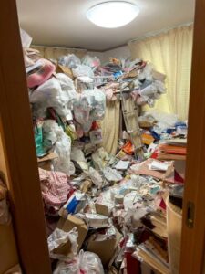 北海道猿払村1RアパートK様のゴミ屋敷片付け事例