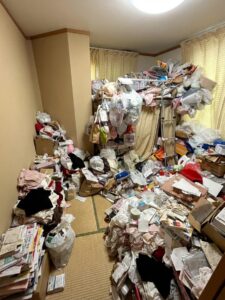 北海道浜頓別町1LDKマンションK様のゴミ屋敷片付け事例