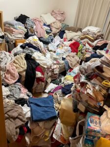 北海道斜里町1KマンションW様のゴミ屋敷片付け事例