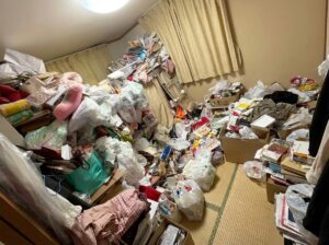 北海道滝上町1KマンションS様のゴミ屋敷片付け事例