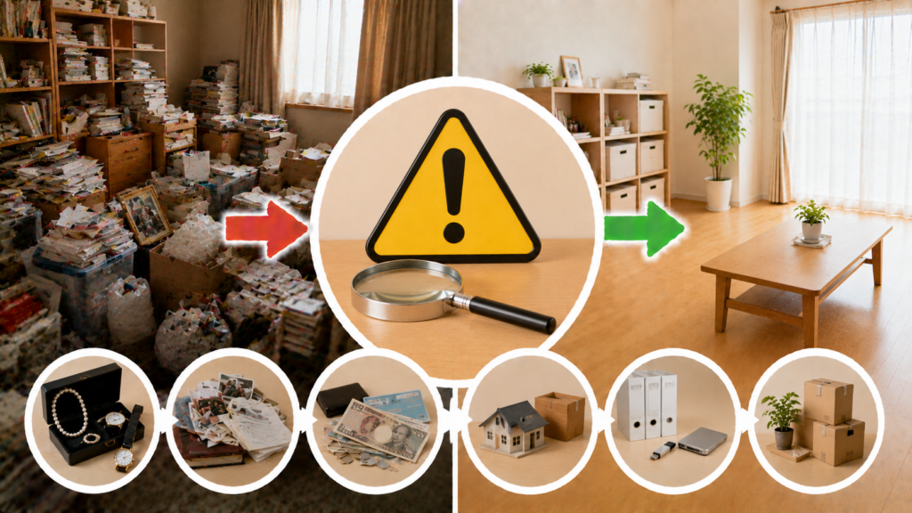 遺品整理で注意すべきポイントを徹底解説