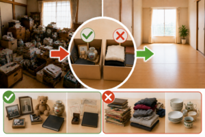 遺品整理で残すべきもの・処分すべきものとは
