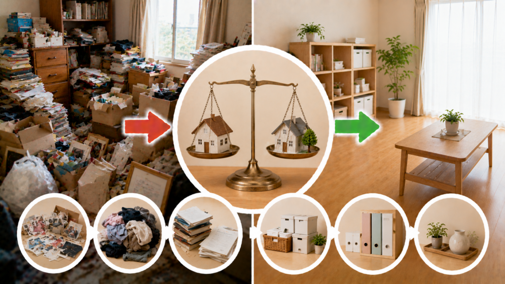 生前整理と老前整理の違いとは？特徴を解説