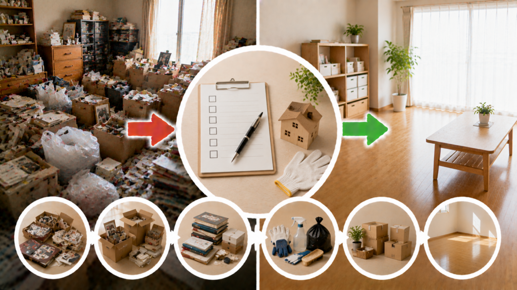 初めてでもわかる遺品整理の進め方完全ガイド