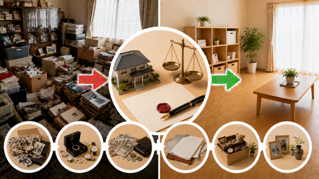 遺品整理と遺産分割で揉めないためのポイント