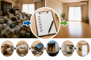 遺品整理でやることリスト｜順番にわかりやすく解説