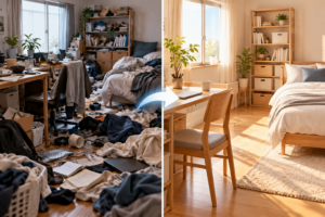 ADHDで部屋が汚くなる理由と、片付けを続ける工夫