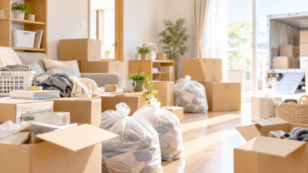 汚部屋のまま引越しはできる？退去までの段取り